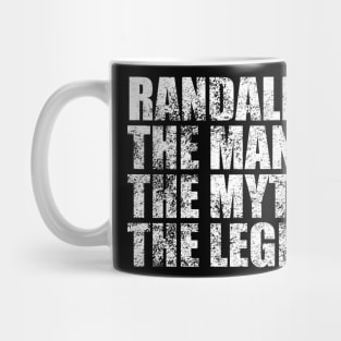 Randall Legend Randall Family name Randall last Name Randall Surname Randall Family Reunion Mug